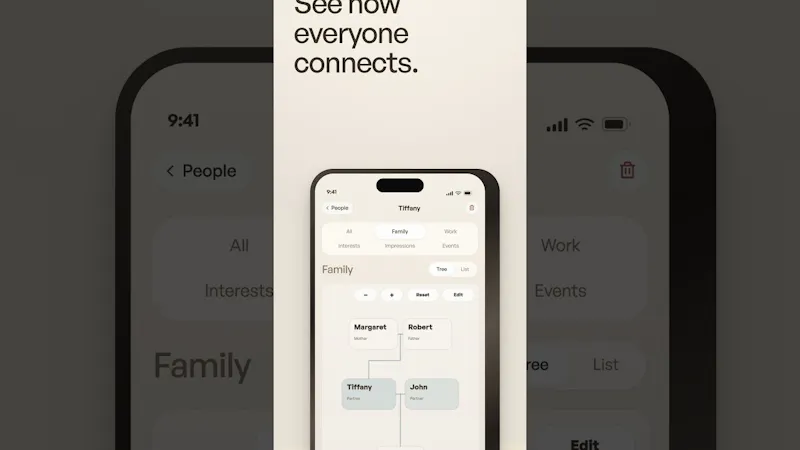 Intriq: AI Memory for People screenshot 1 (video preview)