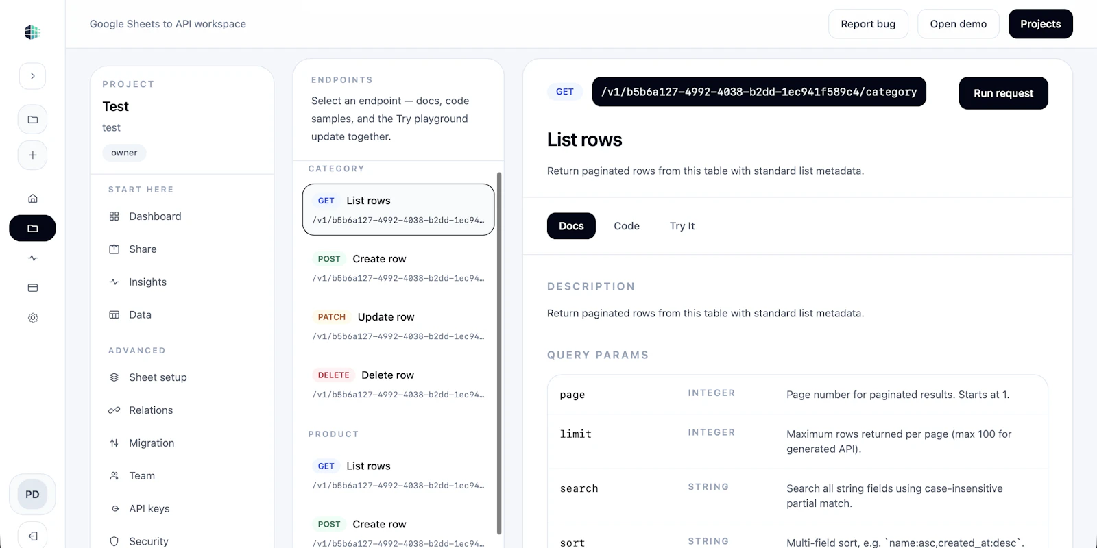 TarangDB screenshot 3
