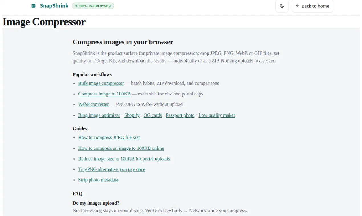 SnapShrink gallery image