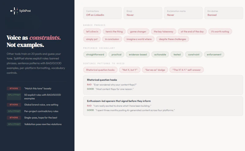 Split Post screenshot 3