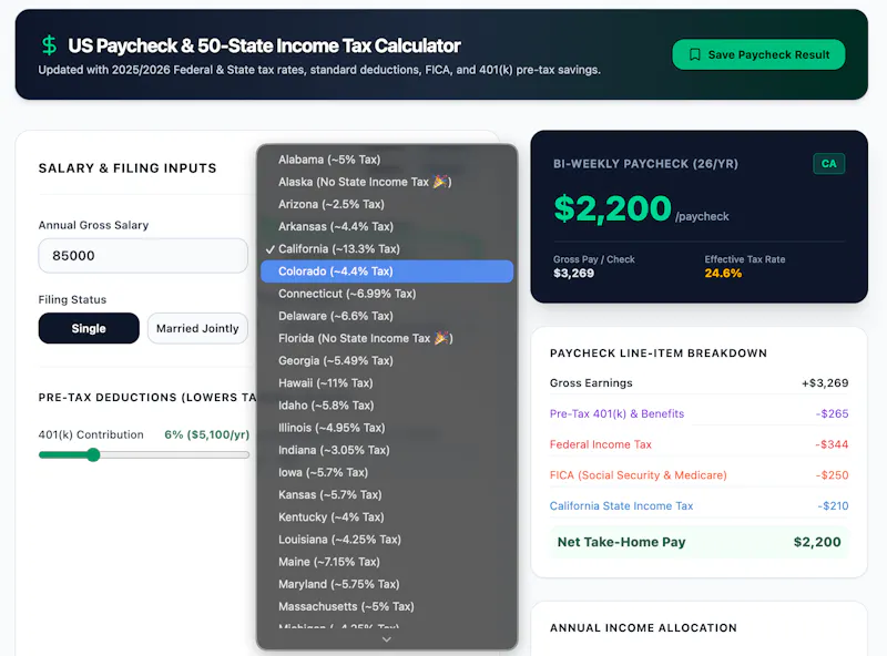 US Home Calc screenshot 3