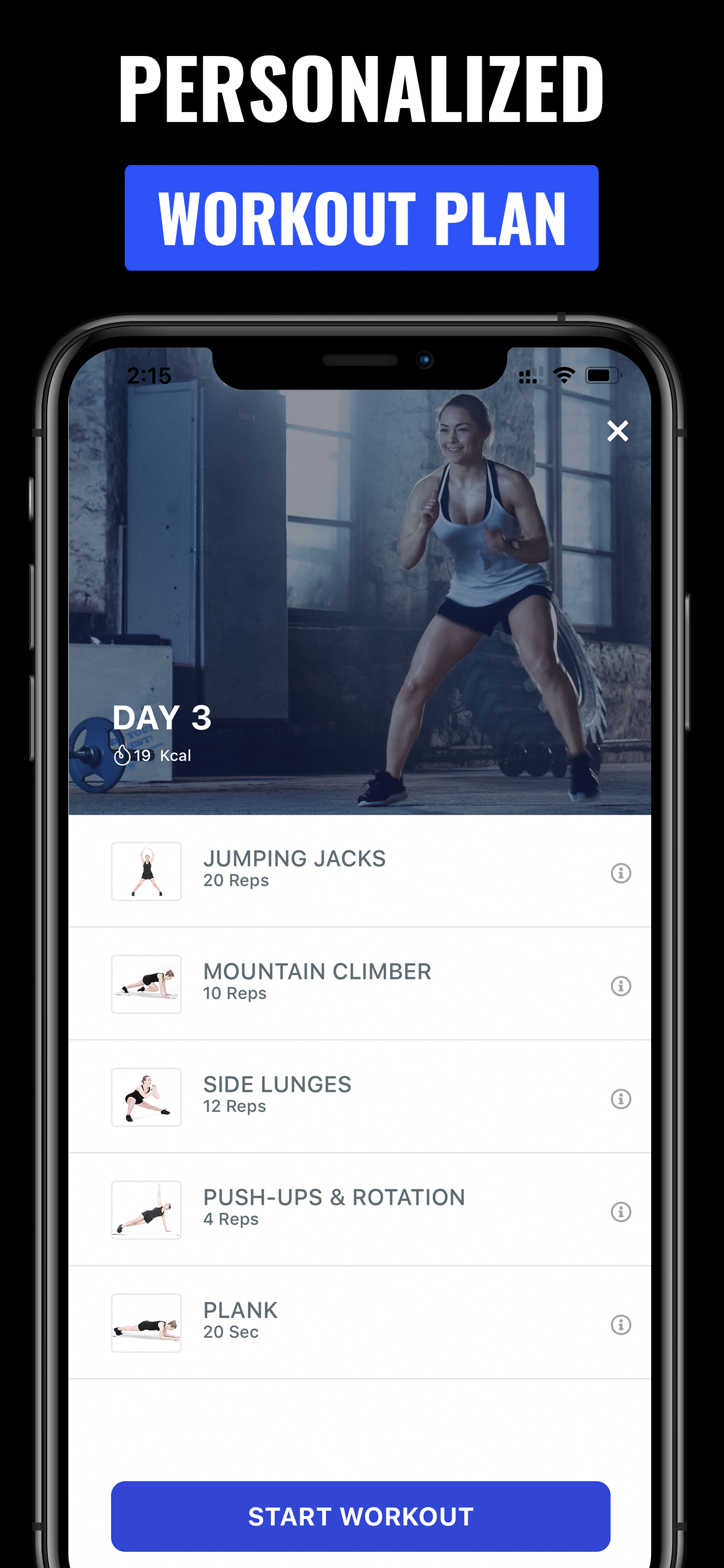 30 Day Fitness Challenge App gallery image