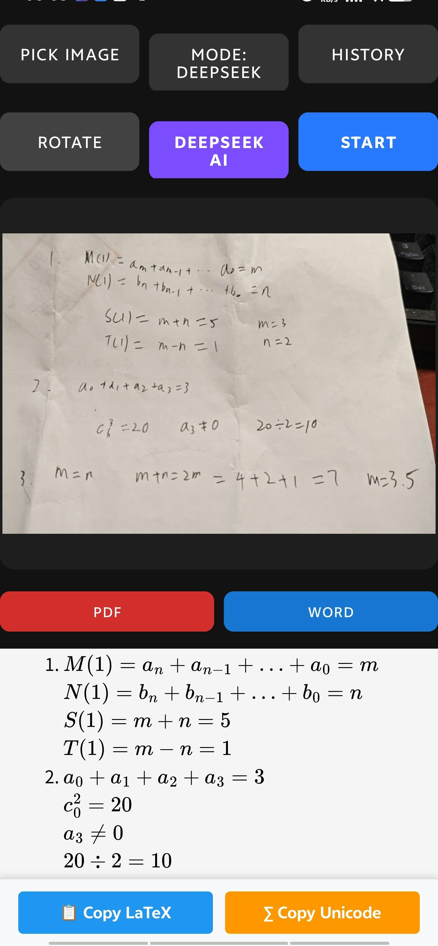 AI MathScanner: Exact Layout OCR gallery image