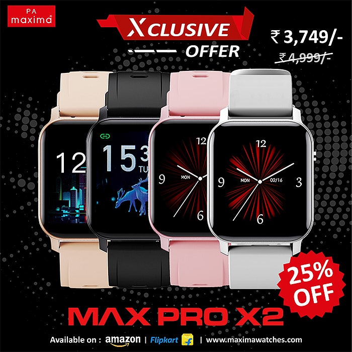 Max Pro X2 | Smartwatch | Maxima Watches gallery image
