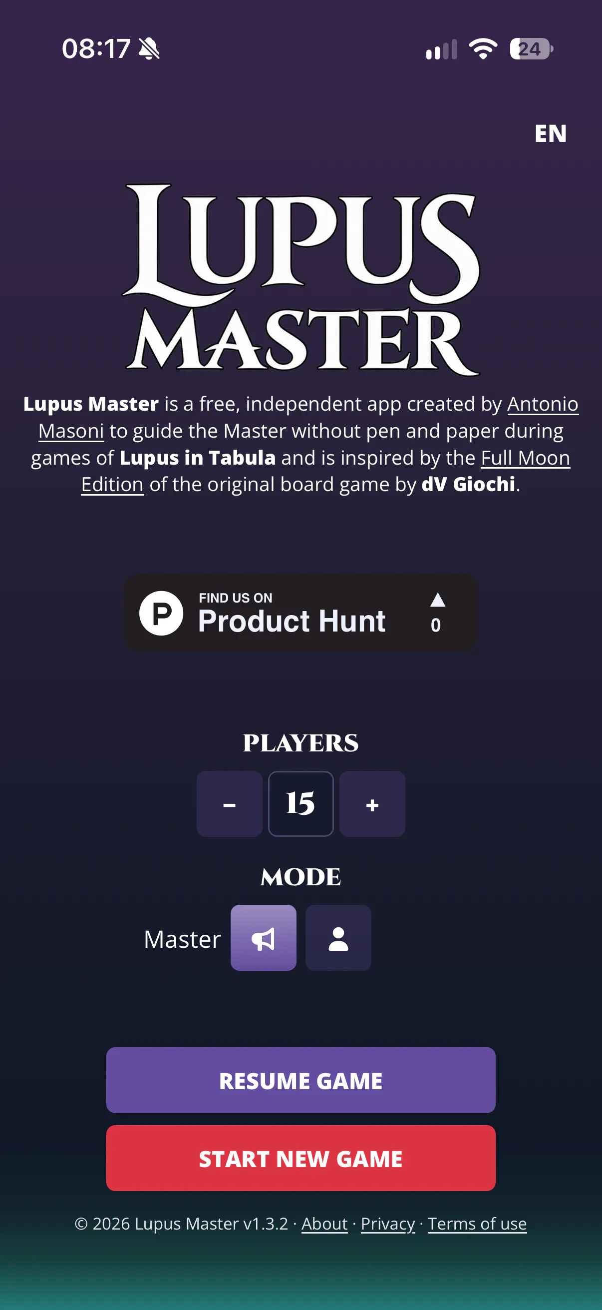 Lupus Master gallery image