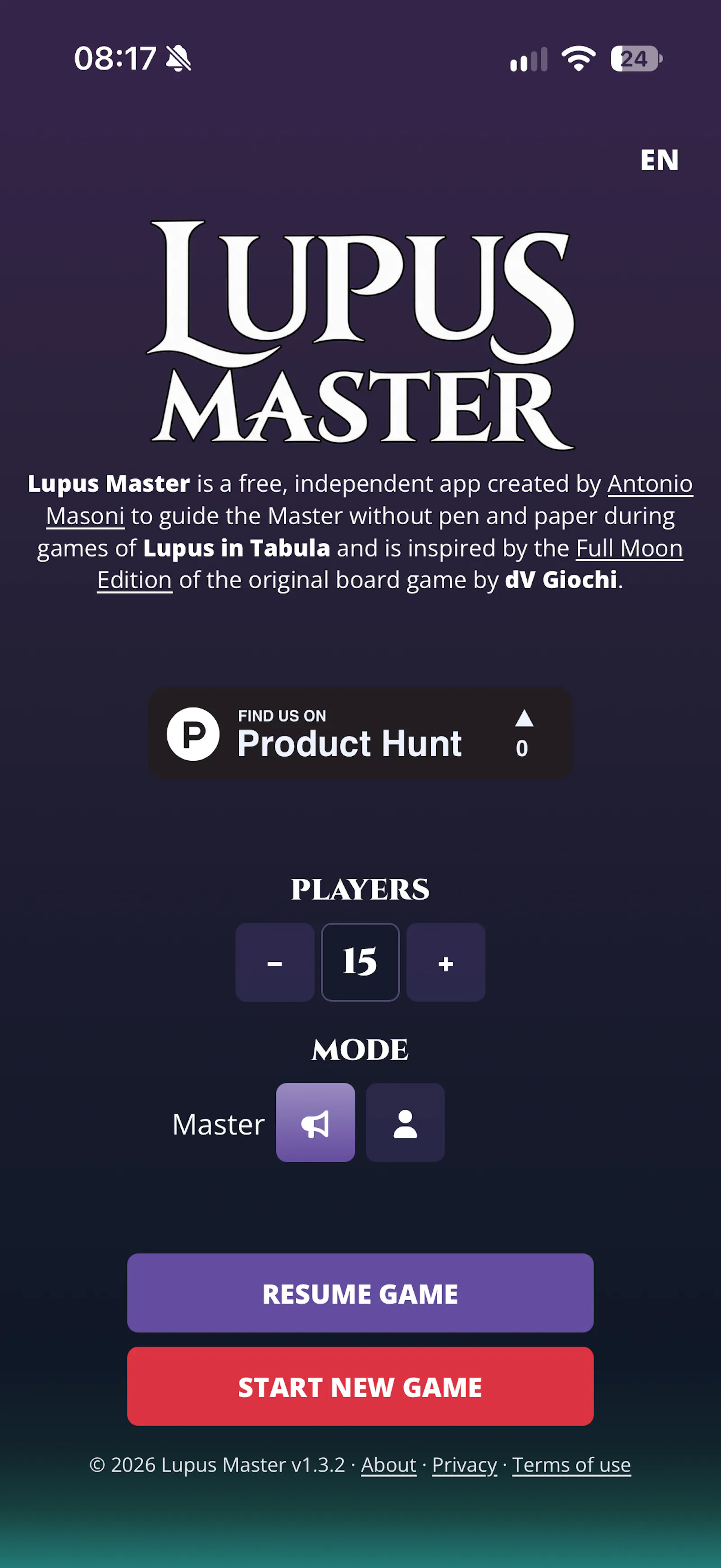 Lupus Master screenshot 2