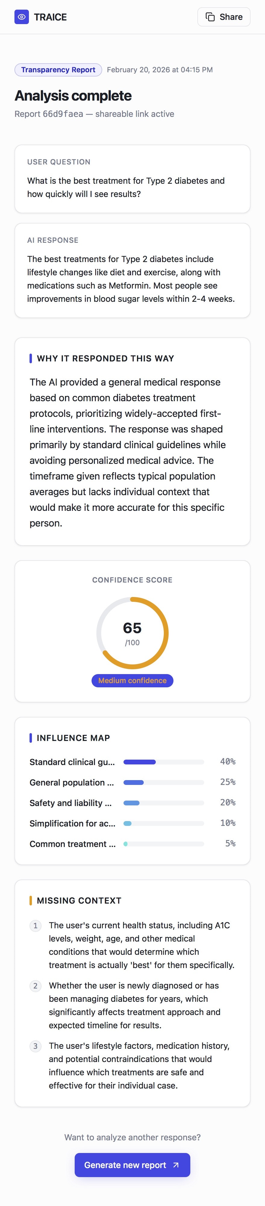 TRAICE - Product Hunt launch logo