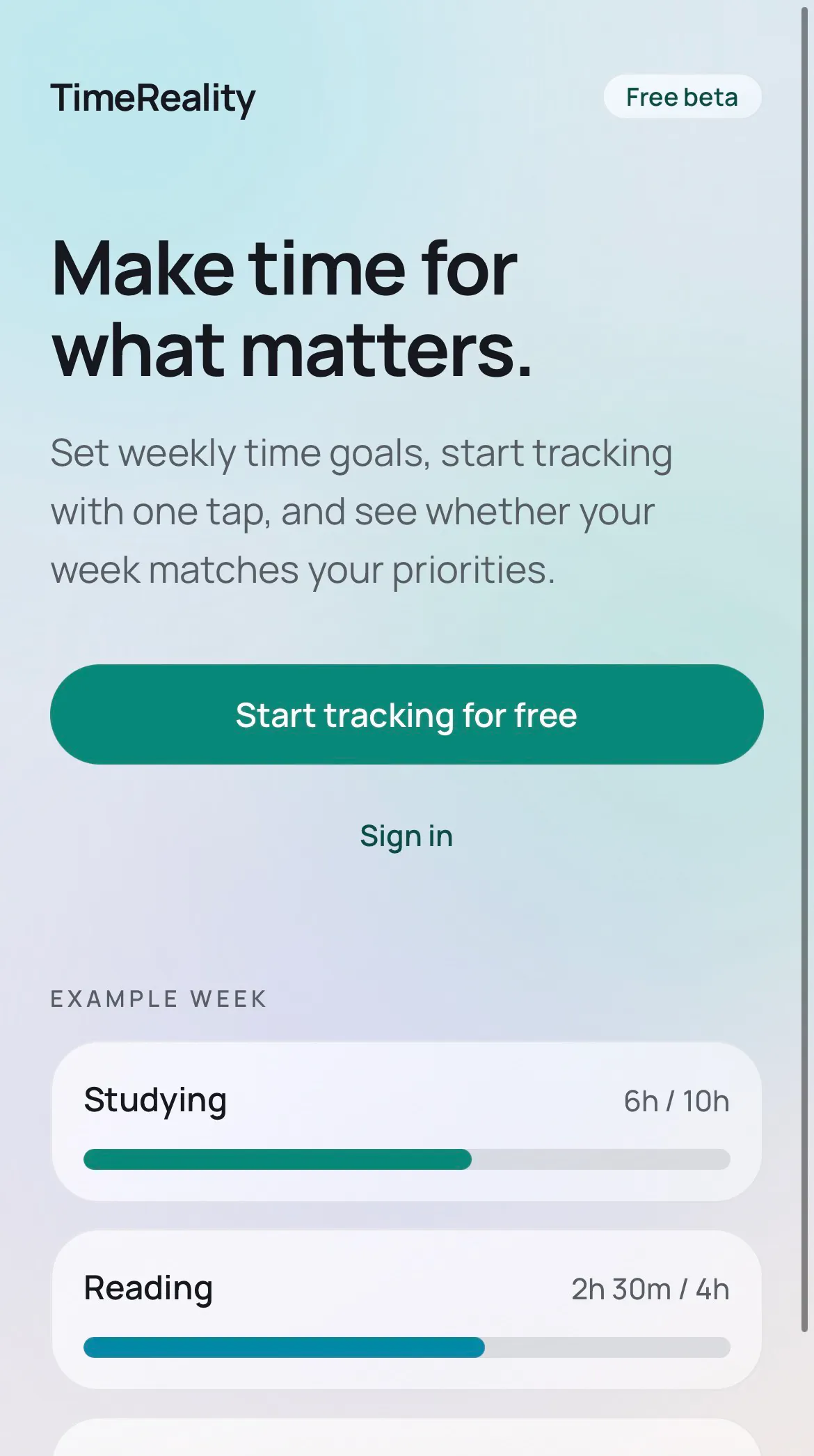 TimeReality — Make time for what matters gallery image