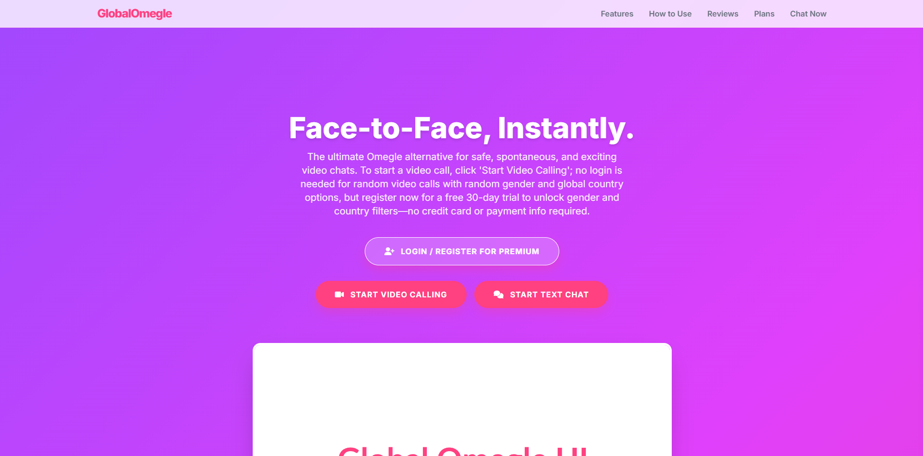 Global Omegle gallery image