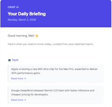 Crisp AI gallery image