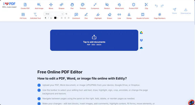 IhatePDF screenshot 3