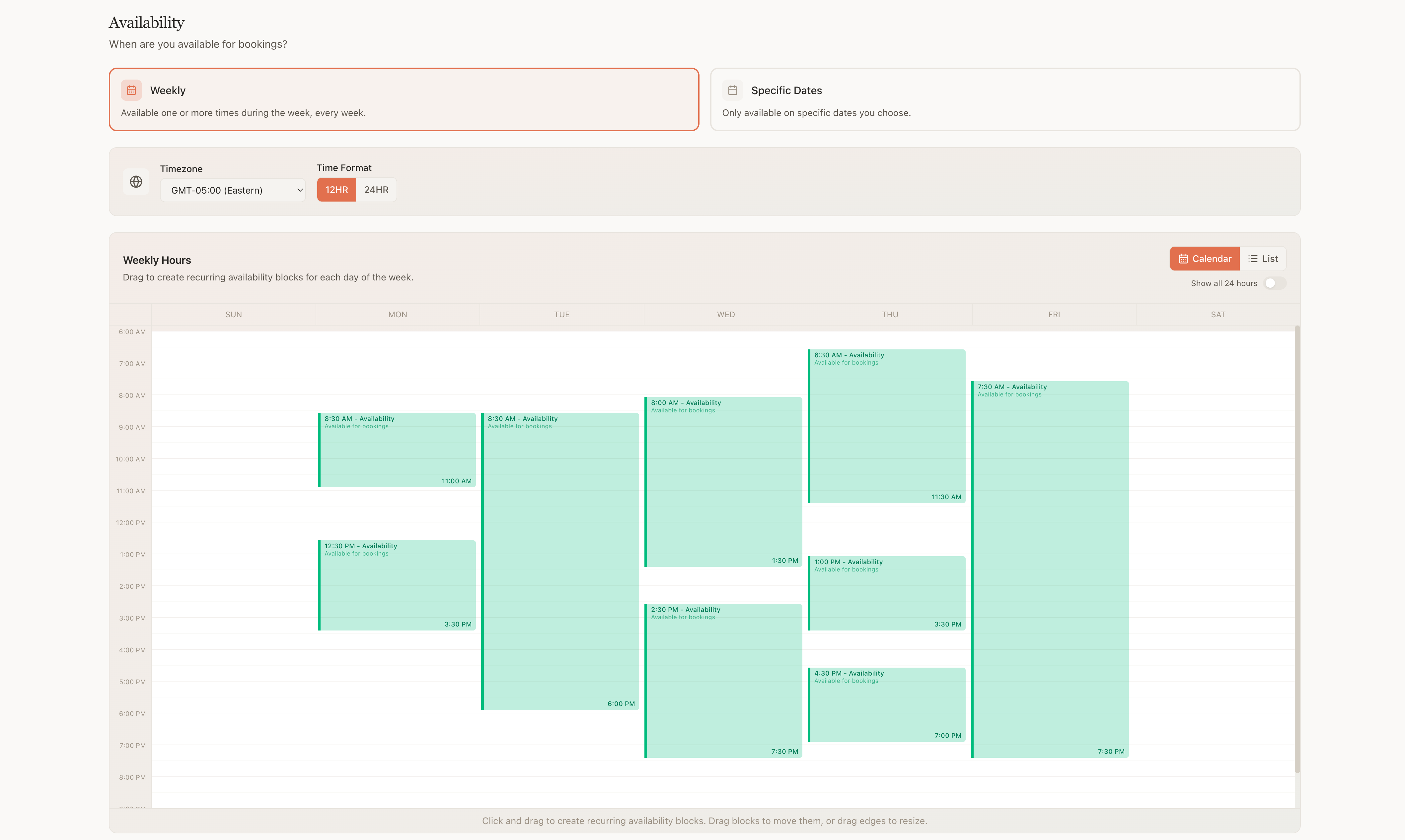 CalendarPA.com - Screenshot 2 showing product features and functionality