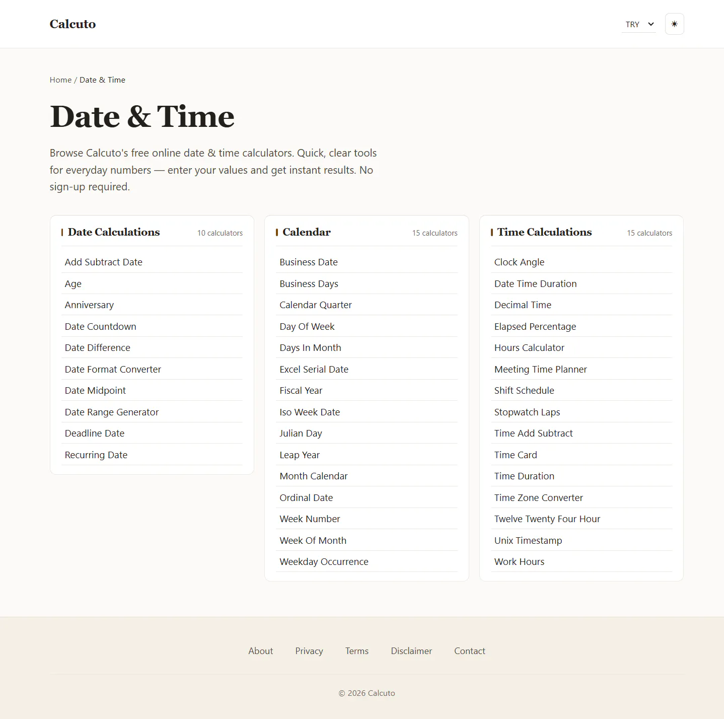 Calcuto gallery image
