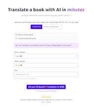 Translate a Book with AI gallery image