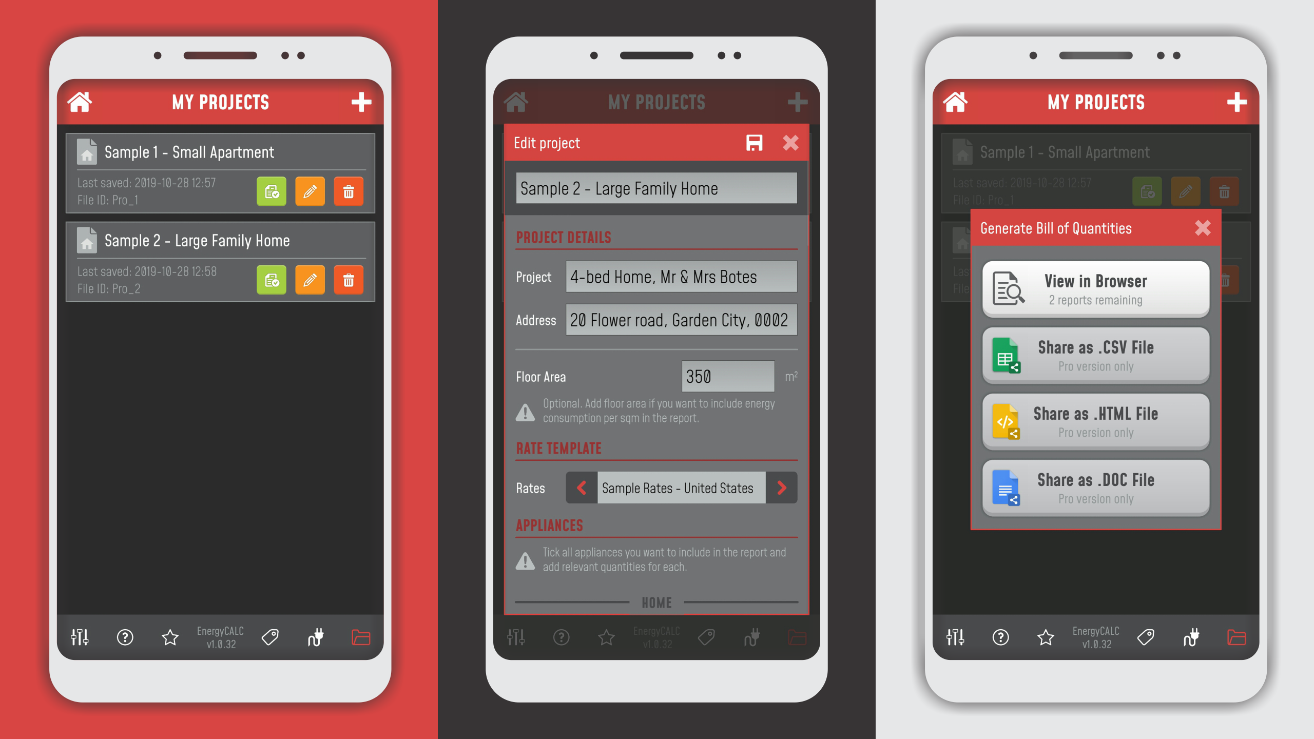 EnergyCALC - Energy usage calculator gallery image