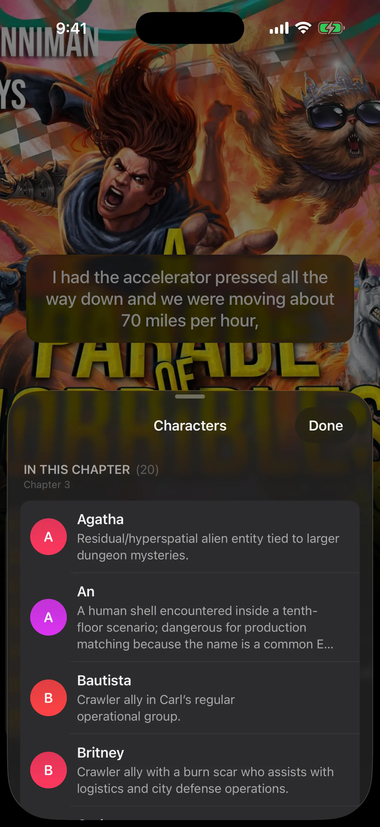 Bloox - an on-device-AI audiobook player gallery image