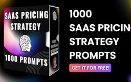 1000+ SaaS Pricing Strategy Prompts media 3