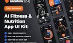 sandow UI Kit: AI-Driven Fitness App image