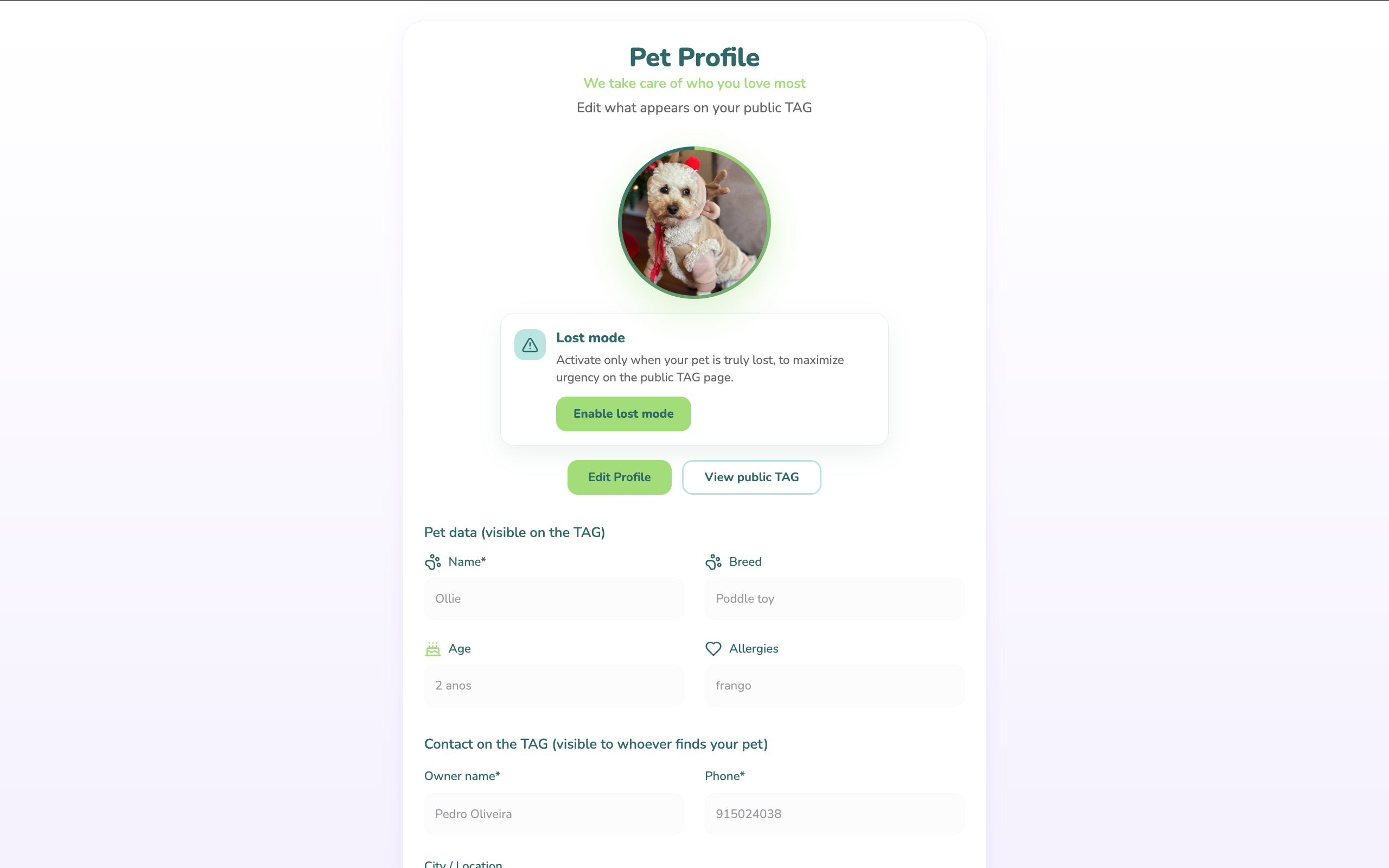 Patudo+ Smart Pet Tag gallery image