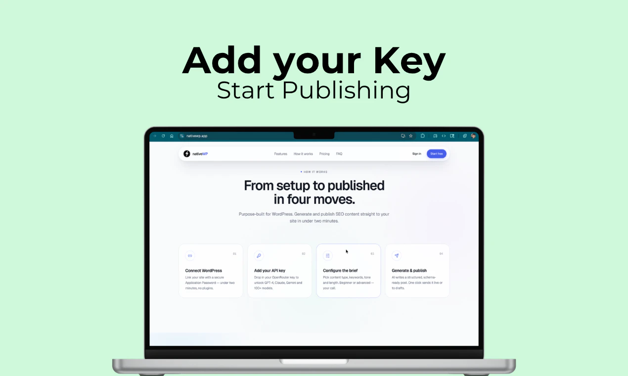 nativeWP screenshot 1