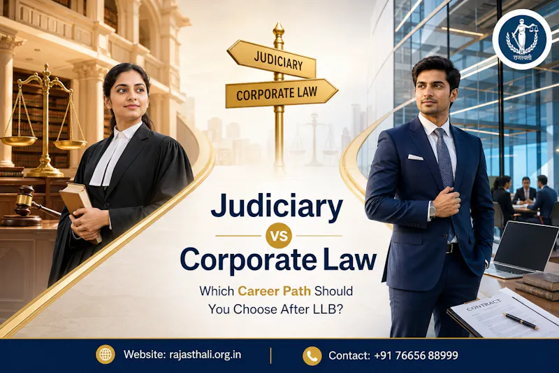 Judiciary vs Corporate Law After LLB screenshot 1
