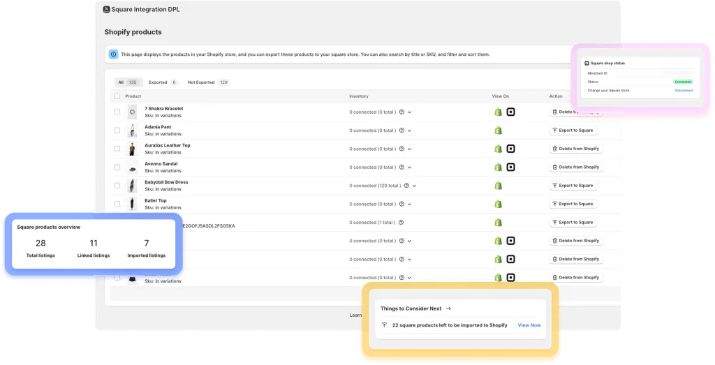 Shopify Square Integration DPL gallery image