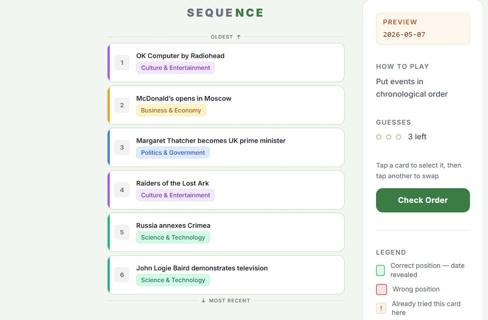 Sequence screenshot 1