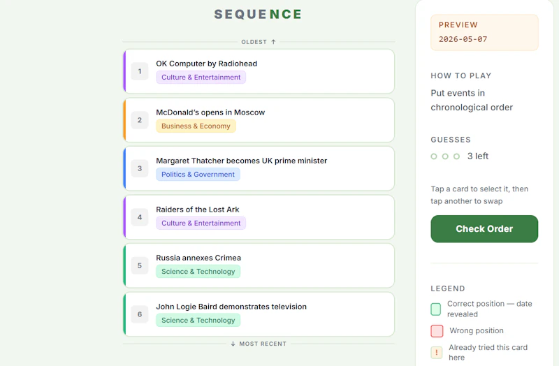 Sequence screenshot 1