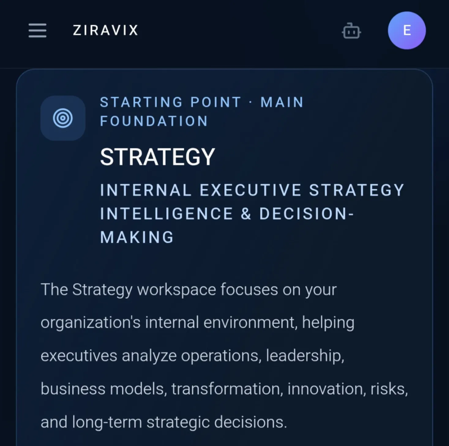 ZIRAVIX AI EXECUTIVE OS™ gallery image
