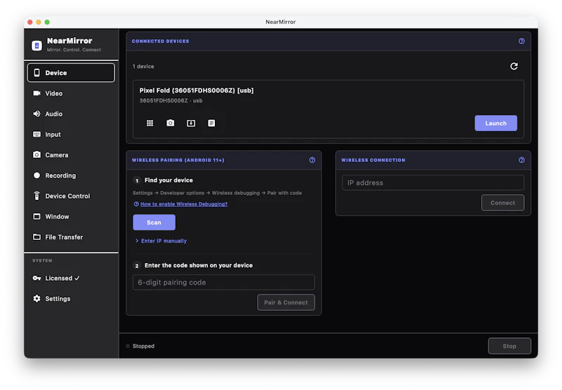 NearMirror screenshot 1
