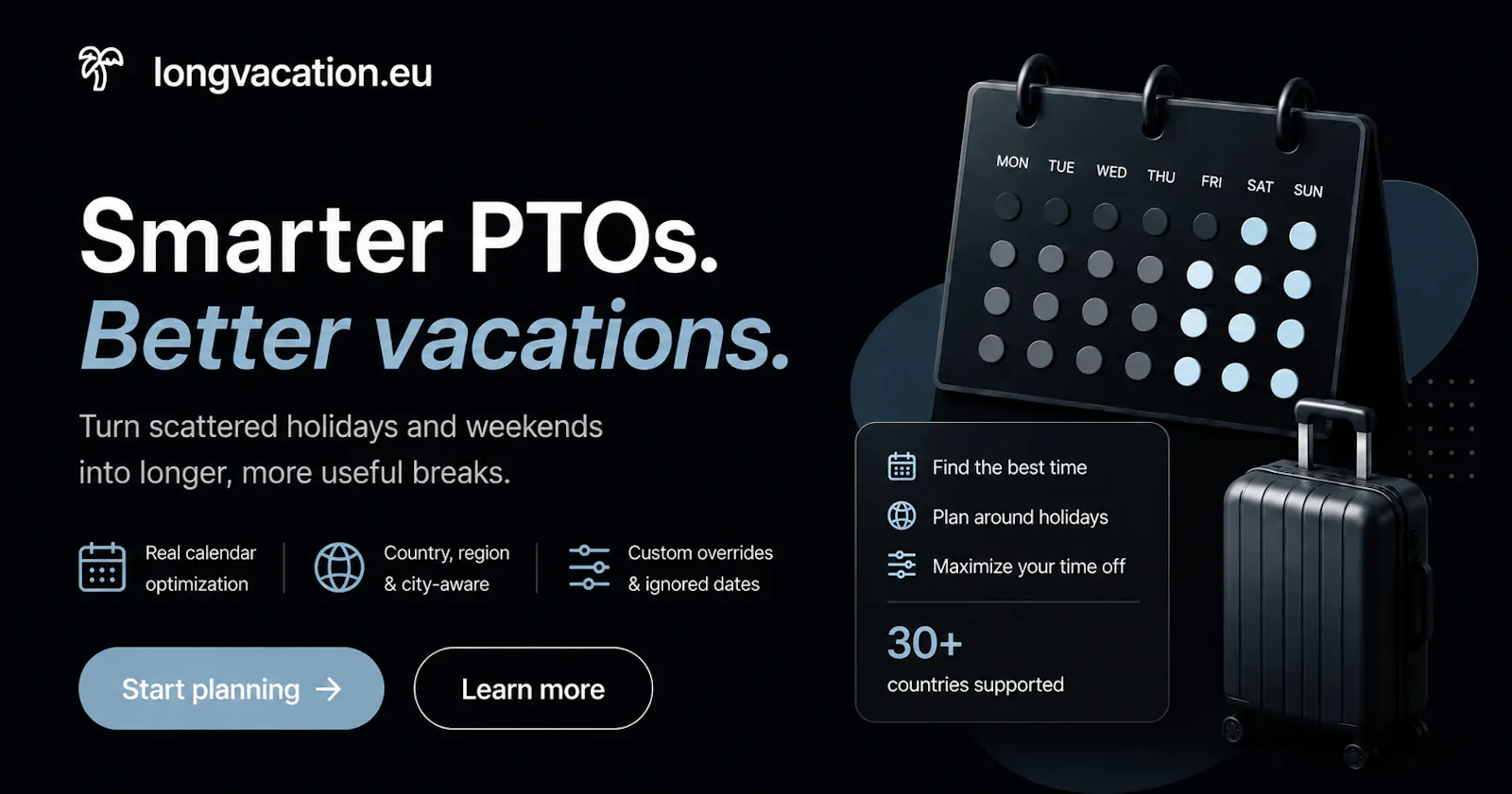 Vacation Optimizer screenshot 1