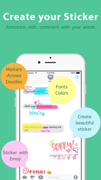 MyComment for iMessage gallery image