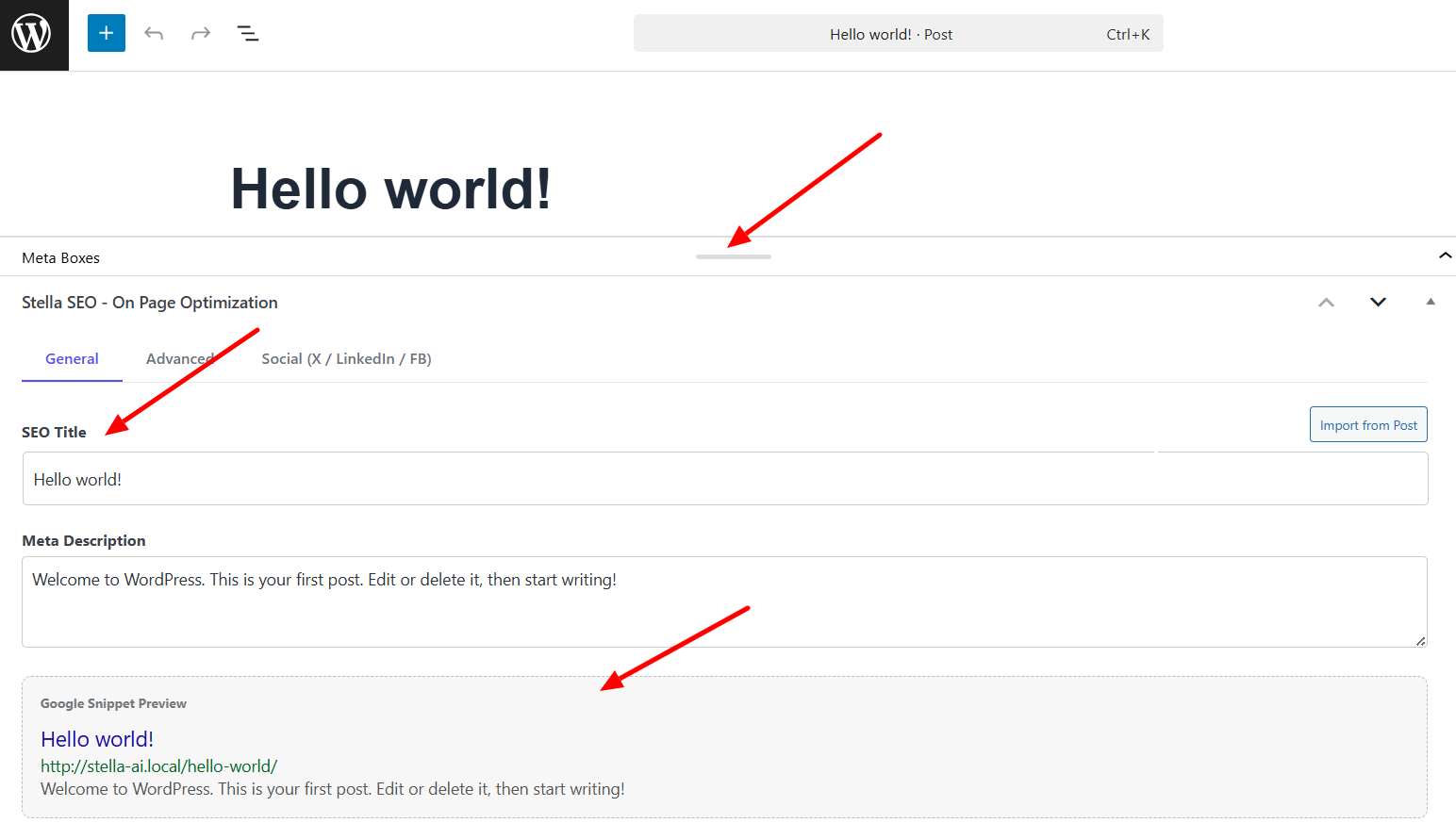 Stella SEO - Fast SEO+XML Sitemap plugin gallery image