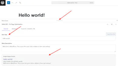 Stella SEO - Fast SEO+XML Sitemap plugin gallery image