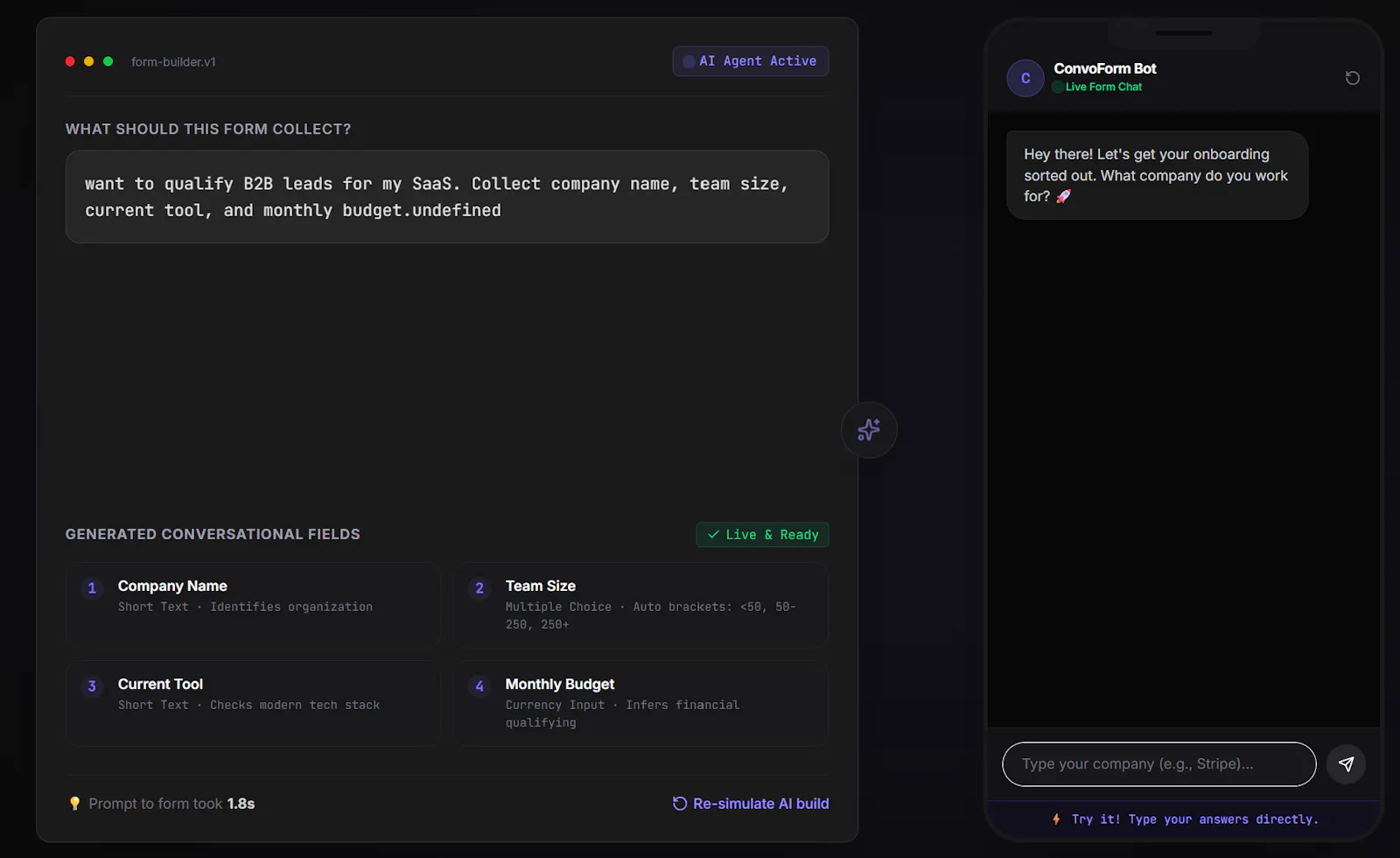 ConvoForm screenshot 1