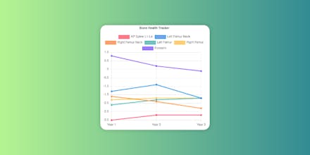 Bone Health Tracker gallery image