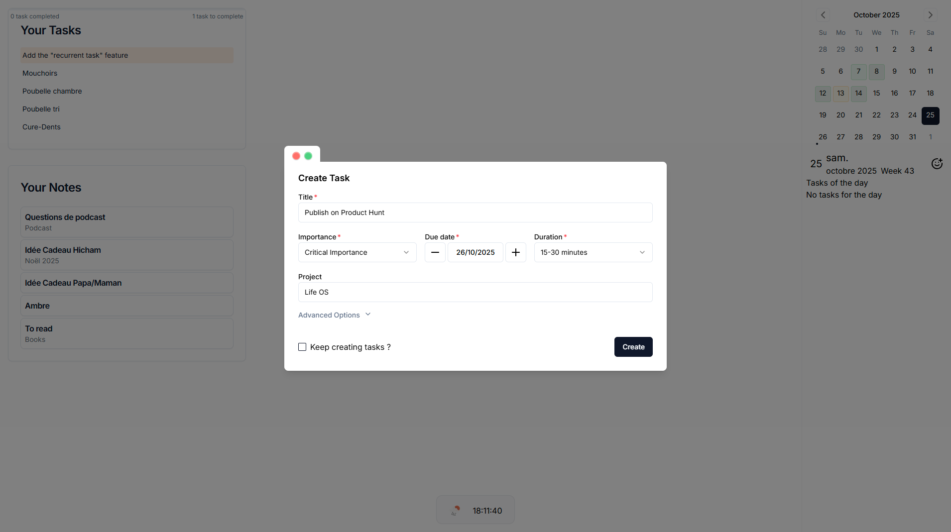 Life OS gallery image