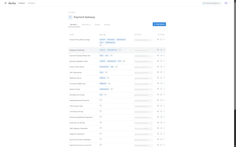 Vaultez -- Secret Management screenshot 5