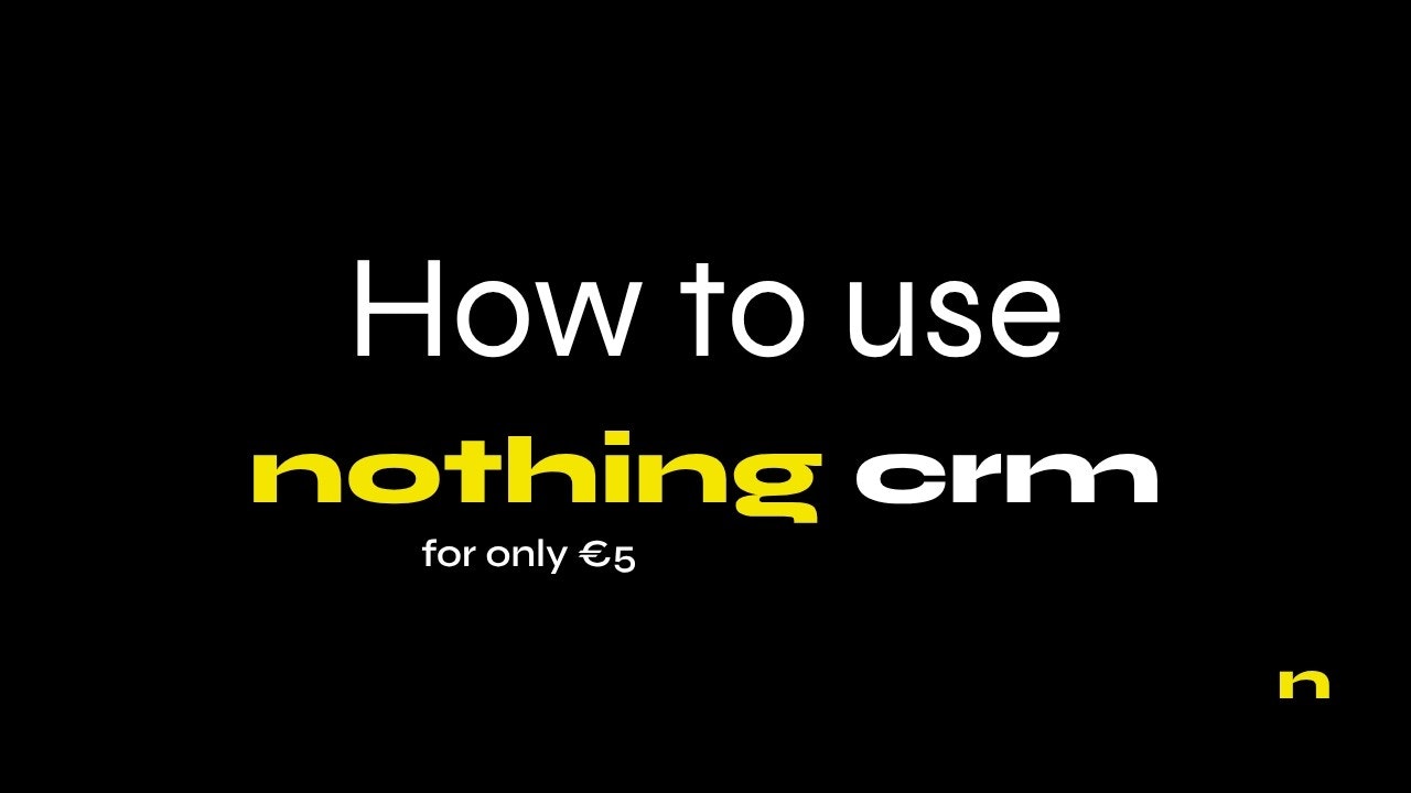 Nothing CRM gallery image