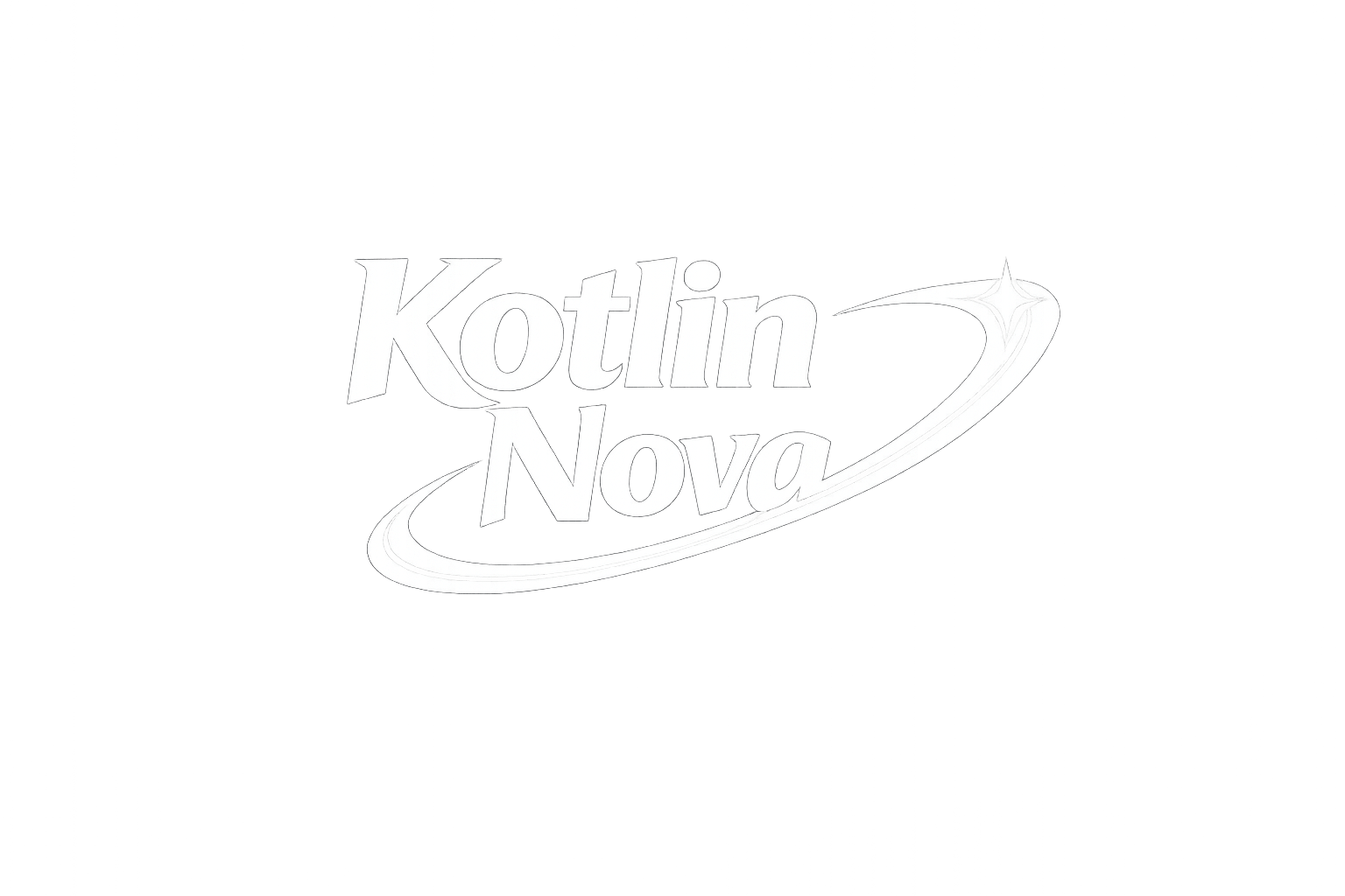 Kotlin Nova - Product Hunt launch logo and brand identity