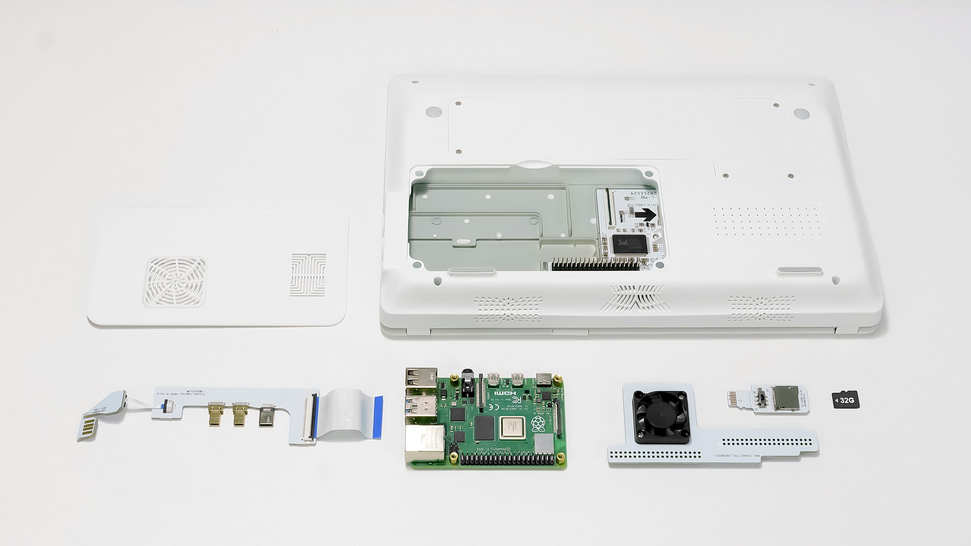 COWPI L - Una computadora portátil Raspberry Pi real para el hardware de programación de aprendizaje media 3