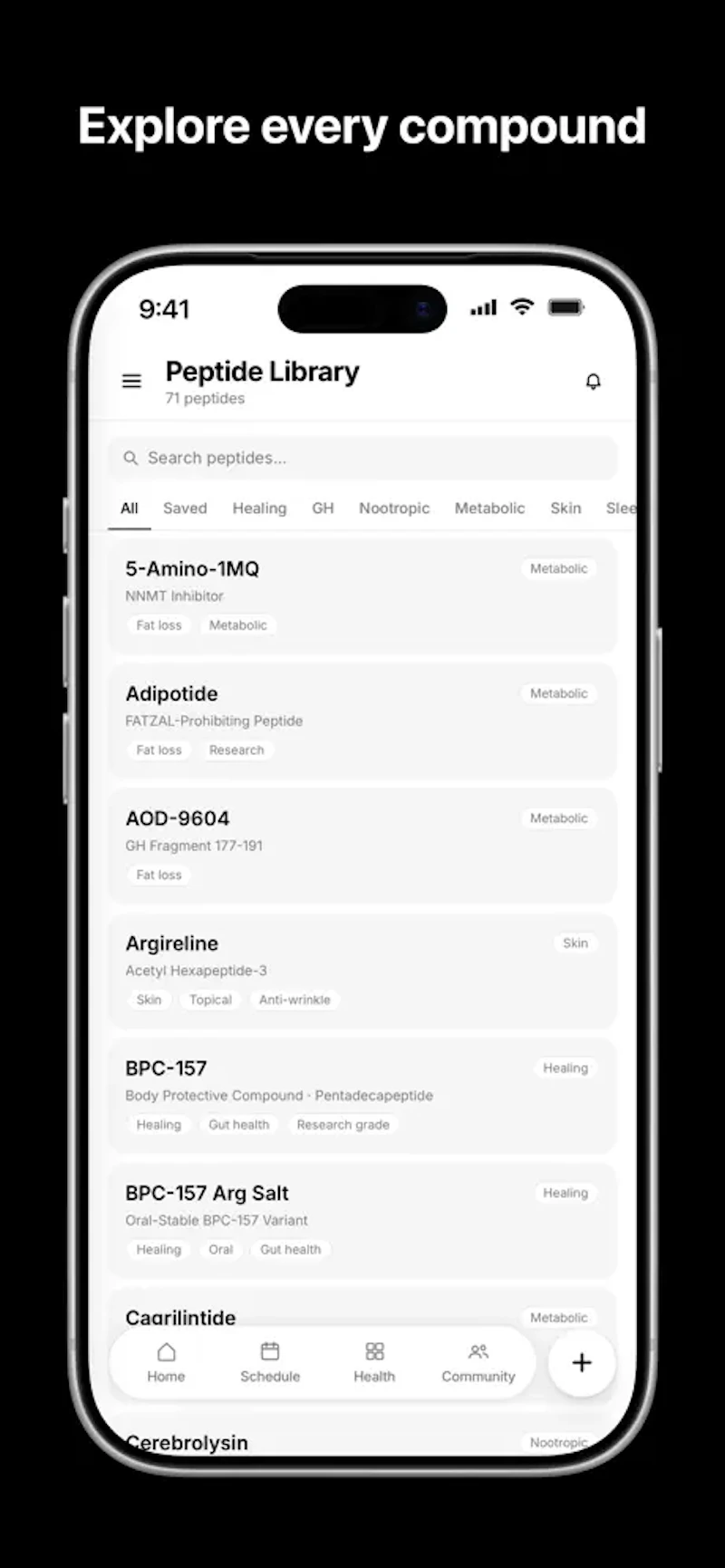 PeptideTrack screenshot 6