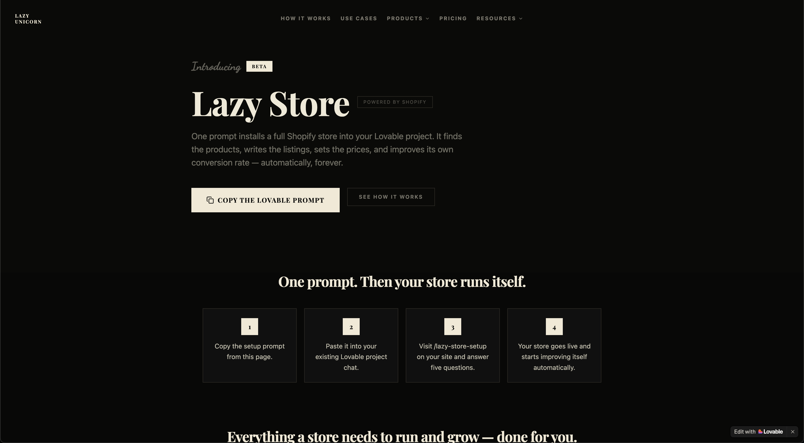 Lazy Unicorn gallery image