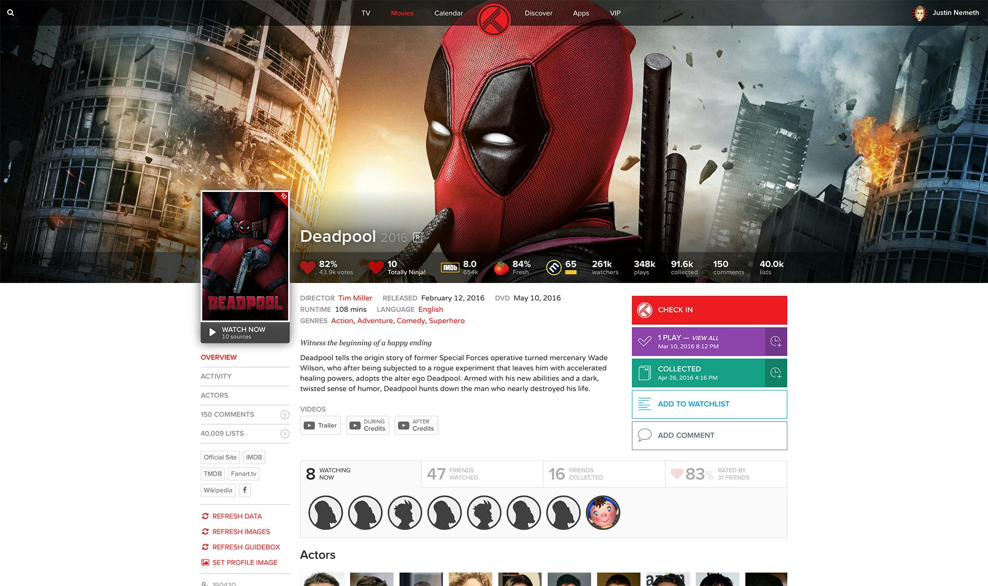 Trakt.tv 2.0 gallery image