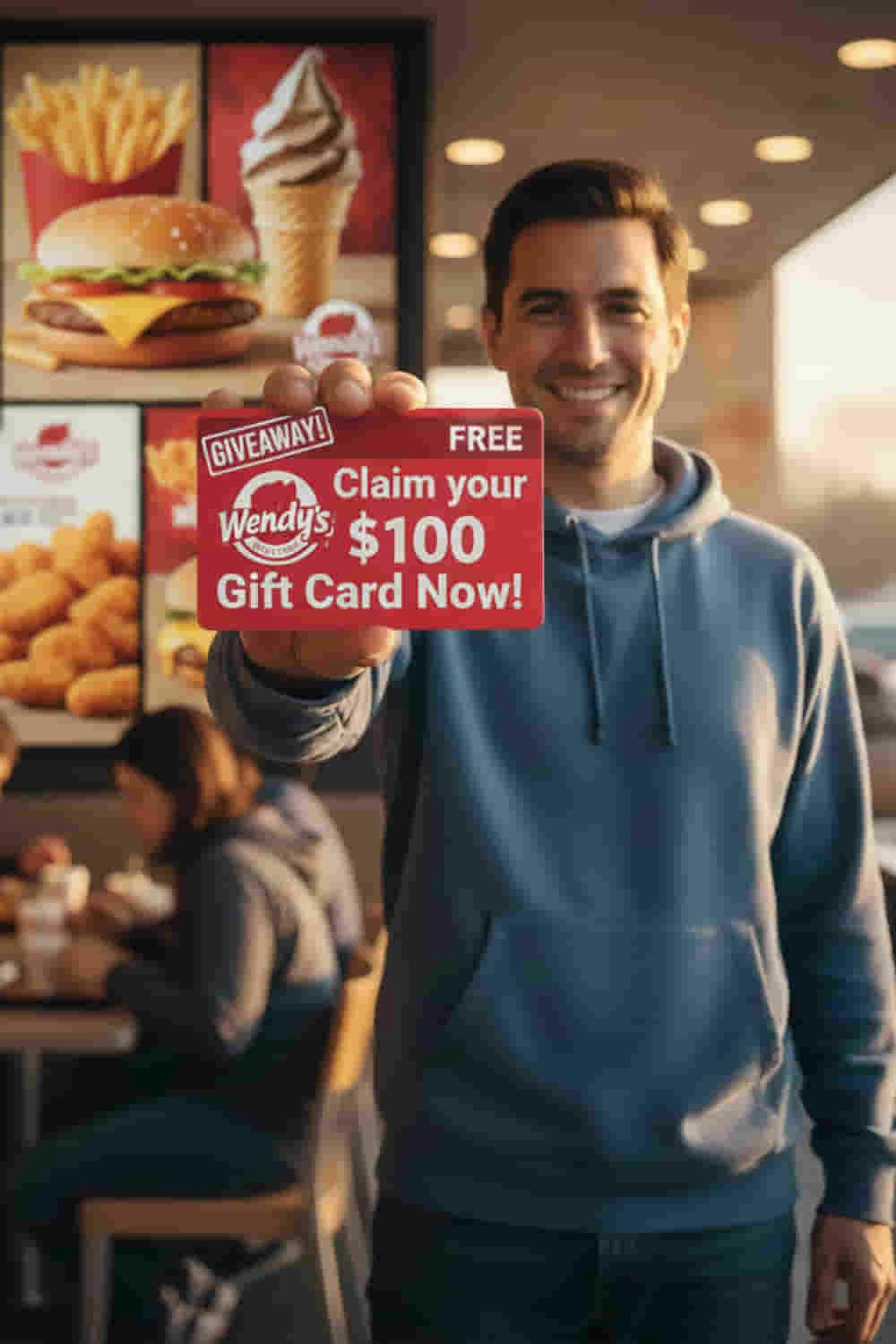 Free $100 Wendy's Gift Card gallery image