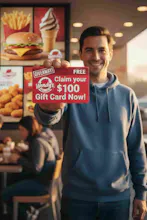 Free $100 Wendy's Gift Card gallery image