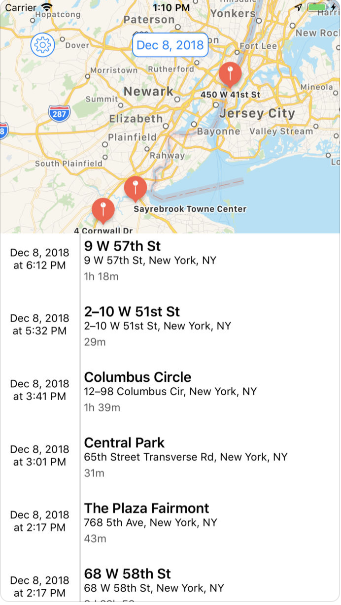 MyWhereAbouts gallery image