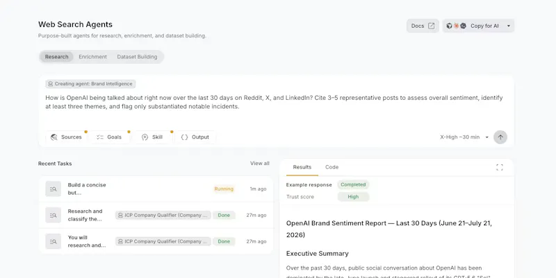 Web Search Agents by Nimble screenshot 3