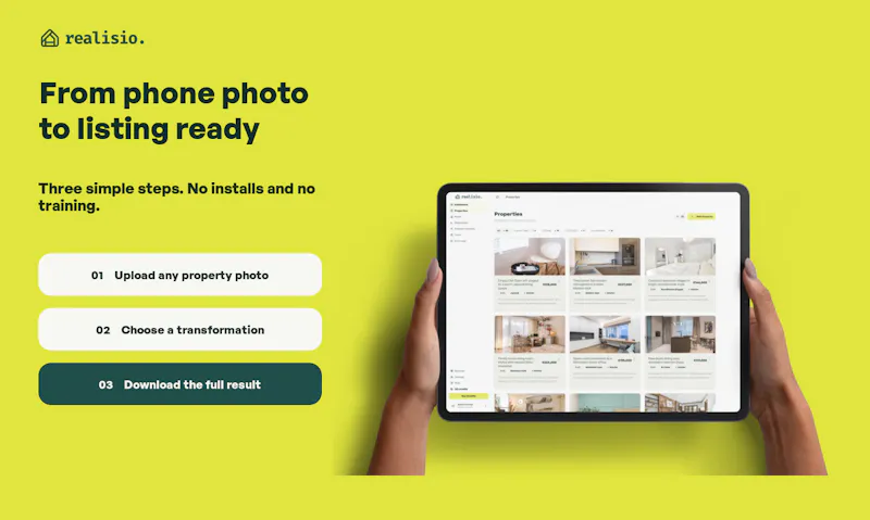 Realisio screenshot 2