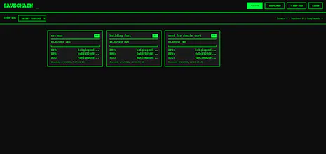 SaveChain gallery image